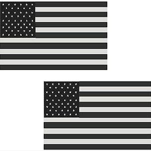 2-4" American Subdued US USA States Flag Decal Set Tactical Military Sticker R