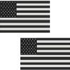 2-4" American Subdued US USA States Flag Decal Set Tactical Military Sticker R view 1