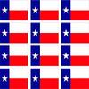 12-2" Texas State Flag Decal TX Texan Lone Star Vinyl Hard Hat Helmet Sticker view 1