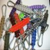 RedVex Cobra Style Carabiner Key Fob/Keychain - Steel Carabiner - (Qty2) - Choose Your Color and Size (6 inch, Random Color) view 1