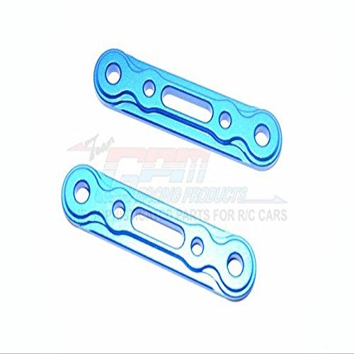 Team Magic E6 III HX Upgrade Parts Aluminum Front Or Rear Arm Bulk - 2Pc Set Blue