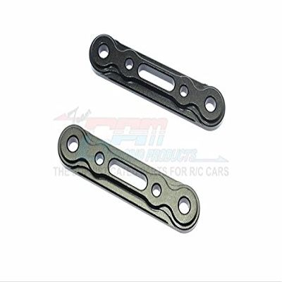 Team Magic E6 III HX Upgrade Parts Aluminum Front Or Rear Arm Bulk - 2Pc Set Black