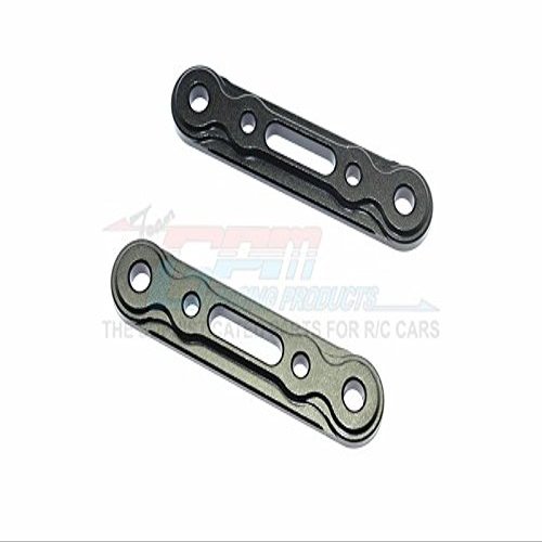 Team Magic E6 III HX Upgrade Parts Aluminum Front Or Rear Arm Bulk - 2Pc Set Black
