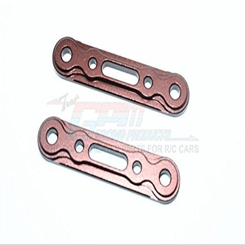 Team Magic E6 III HX Upgrade Parts Aluminum Front Or Rear Arm Bulk - 2Pc Set Brown