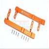 GPM For Traxxas TRX-4 Trail Defender Crawler Upgrade Parts Aluminum Side Steps - 1Pr Set Orange view 1