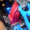 GPM For Traxxas X Maxx 4X4 Aluminum Front/Rear Gearbox Cover (For X Maxx 6S / 8S) - 1Pc Silver view 2