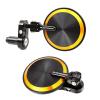 Gold Reborn CNC Bar End Mirrors Compatible with FZ6R 2009-2016 view 1