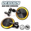 Gold Reborn CNC Bar End Mirrors For Kawasaki ZZR1400 2006-2016 view 4