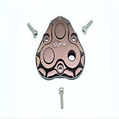 GPM For Traxxas TRX-4 Trail Defender Crawler Upgrade Parts Aluminum Center Transmission Outer Case - 1Pc Set Brown