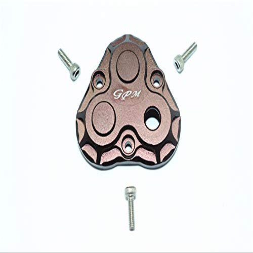 GPM For Traxxas TRX-4 Trail Defender Crawler Upgrade Parts Aluminum Center Transmission Outer Case - 1Pc Set Brown