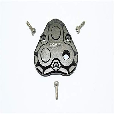 GPM For Traxxas TRX-4 Trail Defender Crawler Upgrade Parts Aluminum Center Transmission Outer Case - 1Pc Set Black