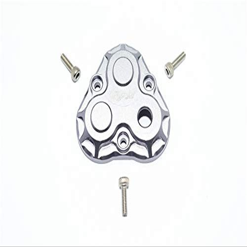 GPM For Traxxas TRX-4 Trail Defender Crawler Upgrade Parts Aluminum Center Transmission Outer Case - 1Pc Set Gray Silver