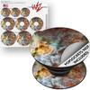 Decal Style Vinyl Skin Wrap 3 Pack for PopSockets Hubble Images - Carina Nebula (POPSOCKET NOT Included) by WraptorSkinz view 1