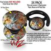 Decal Style Vinyl Skin Wrap 3 Pack for PopSockets Hubble Images - Carina Nebula (POPSOCKET NOT Included) by WraptorSkinz view 2