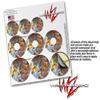 Decal Style Vinyl Skin Wrap 3 Pack for PopSockets Hubble Images - Carina Nebula (POPSOCKET NOT Included) by WraptorSkinz view 3