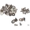 Hose Clamp, 3/16 Stainless Steel Brake Line Clamp, Pack of 12, Hose Clamps Stainless Steel, Single Line Clamps, Stainless Steel Hose Clamp For Brakes view 4