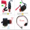 Boat Motor Kill Stop Switch & Safety Tether Lanyard 6E9-82575-00 18-65450 for Yamaha/Tohatsu/Honda Outboard Motors 2/4-stroke Marine Engine view 2