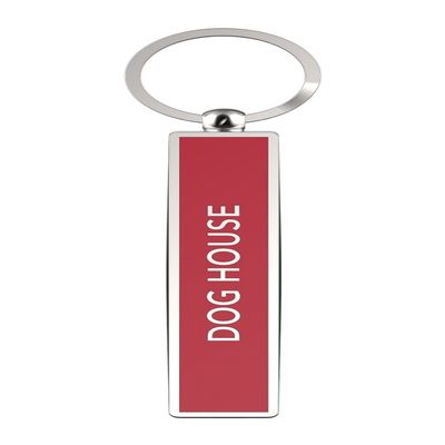 IF Show Offs Keys - Dog House - Keyring, red