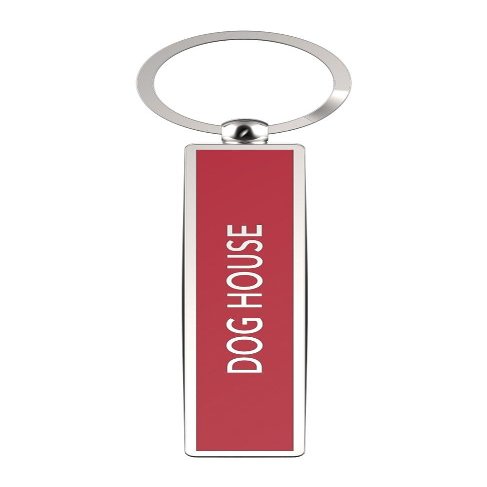 IF Show Offs Keys - Dog House - Keyring, red