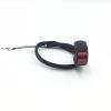 XKH- Motorcycle Black Red Kill ON-OFF Switch Compatible with ATV Motorcycle Scooter Dirt Bike 7/8" 22mm Handle Bar Honda Suzuki Yamaha Kawasaki Harley KTM Ducati Aprilia Vesp BMW [B075VNPQPZ] view 2