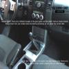 The Tuning-Shop for Nissan Pathfinder FL 2009-2012 Shift Boot with Plastic Frame Black Leather 190mm view 3