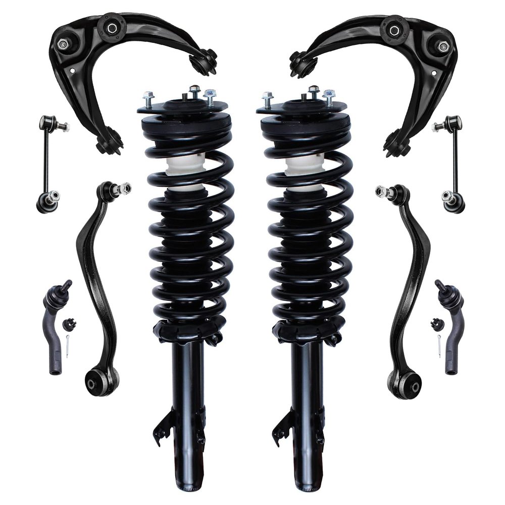 Detroit Axle - 10pc Front End Control Arms Kit for 2003-2008 Mazda 6