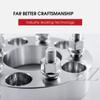 ezaccessory 2 Wheel Adapters Spaceers 5x5.5 | 5x139.7 for Dodge Ram 2012-on -2" Thick 14x1.5 Studs view 4