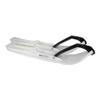 C&A Pro White MTX Snowmobile Skis w/ 7.5" Shaper Bars Complete Kit Polaris Fusion IQ view 2
