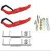 C&A Pro Red MTX Snowmobile Skis w/ 6" Shaper Bars Complete Kit Ski-Doo ZX[ADSA]/REV/RT/XPXM 2000 & Newer view 1