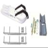 C&A Pro White XCS Snowmobile Skis w/ 9" Shaper Bars Complete Kit Polaris Fusion IQ view 1