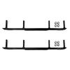 C&A Pro Red Razor Snowmobile Skis w/ 9" Shaper Bars Complete Kit Polaris Pro Ride Chassis Rush 2010-11 view 4