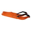 C&A Pro Orange XCS Snowmobile Skis w/ 9" Shaper Bars Complete Kit Polaris Pro Ride Chassis Rush 2010-11 view 2