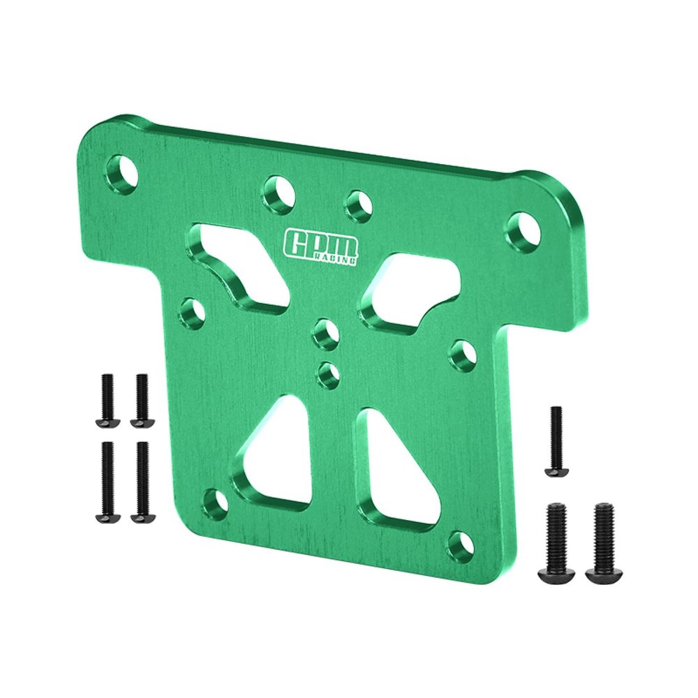 Aluminum Front Top Plate For Arrma 1:8 KRATON 6S / OUTCAST/NOTORIOUS/TYPHON/TALION/KRATON V5 / NOTORIOUS V5 / 1:10 SENTON 6S Upgrades - Green