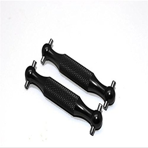 GPM For Tamiya DT-03 Upgrade Parts Aluminum Dog Bone (58mm) - 1Pr Black