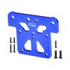 Aluminum Front Top Plate For Arrma 1:8 KRATON 6S / OUTCAST 6S / NOTORIOUS 6S / TYPHON 6S / TALION 6S / KRATON 6S V5 / NOTORIOUS 6S V5 / 1:10 SENTON 6S Upgrades - 1 Set Blue view 1