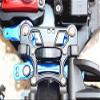 Aluminum Front Top Plate for Arrma 1:8 KRATON 6S / Outcast/Notorious/Typhon/Talion/KRATON V5 / Notorious V5 / 1:10 SENTON 6S Upgrades - Orange view 2