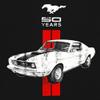 Ford Mustang 50 Years Women's Novelty T-Shrit GT Boss 302 Shelby Cobra Jet Tee Black Medium view 4