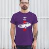 Ford Mustang 50 Years Muscle Shirt GT Boss 302 Shelby Cobra Jet Novelty Shirt Purple Small view 3