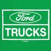 Distressed Ford Trucks Long Sleeve T-Shirt F150 American Pick Up Tee Green Small view 4