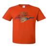Ford Mustang Logo T-Shirt GT Shelby Cobra Boss 302 Muscle Men's Novelty Shirt Orange XX-Large view 1