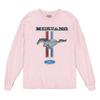 Ford Mustang Classic Long Sleeve T-Shirt GT Cobra Boss 302 Mach 1 Tee Light Pink Small view 1