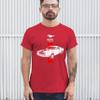 Ford Mustang 50 Years Muscle Shirt GT Boss 302 Shelby Cobra Jet Novelty Shirt Red Large view 3