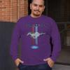 Ford Mustang Classic Long Sleeve T-Shirt GT Cobra Boss 302 Mach 1 Tee Purple 3X-Large view 3