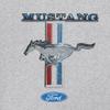 Ford Mustang Classic Long Sleeve T-Shirt GT Cobra Boss 302 Mach 1 Tee Grey 3X-Large view 4