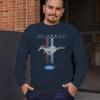 Ford Mustang Classic Long Sleeve T-Shirt GT Cobra Boss 302 Mach 1 Tee Navy Blue Small view 3