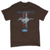 Ford Mustang Classic T-Shirt GT Cobra Boss 302 Mach 1 Cotton Tee Brown XX-Large view 1