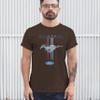 Ford Mustang Classic T-Shirt GT Cobra Boss 302 Mach 1 Cotton Tee Brown XX-Large view 3