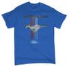 Ford Mustang Classic T-Shirt GT Cobra Boss 302 Mach 1 Cotton Tee Royal Blue XX-Large view 1