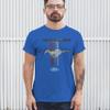 Ford Mustang Classic T-Shirt GT Cobra Boss 302 Mach 1 Cotton Tee Royal Blue XX-Large view 3