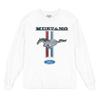 Ford Mustang Classic Long Sleeve T-Shirt GT Cobra Boss 302 Mach 1 Tee White Medium view 1